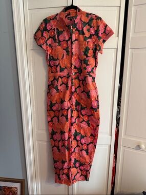 floral jumpsuit size L from Mixed by Nasrin